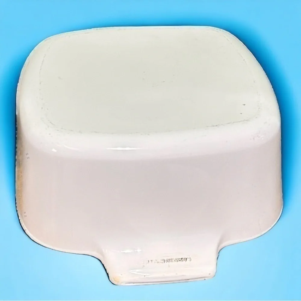 Vintage Corning Ware Blue‎ Ribbon Casserole Dish Glass Lid 1.5 Liter